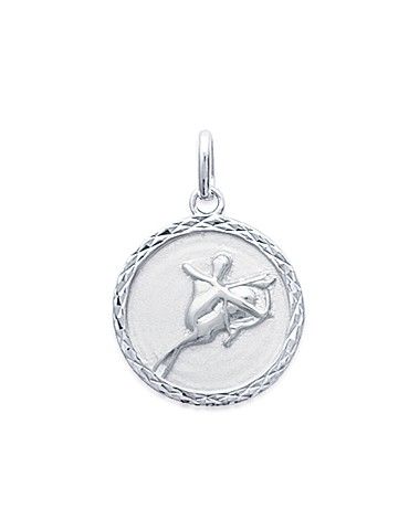 Pendentif Médaille Argent...