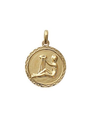 Pendentif Médaille Plaqué...