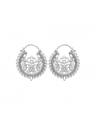 Boucles D'Oreilles Argent...