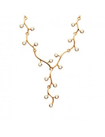Collier Plaqué Or Motif...