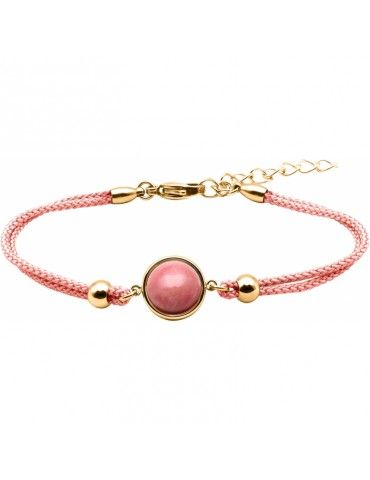 Bracelet Acier doré &...