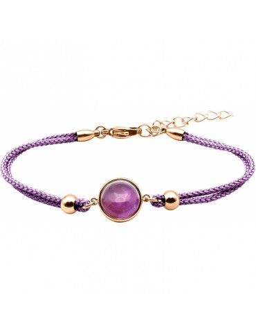 Bracelet Acier rosé &...