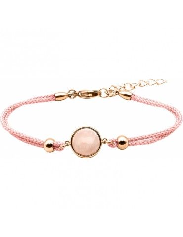 Bracelet Acier rosé &...