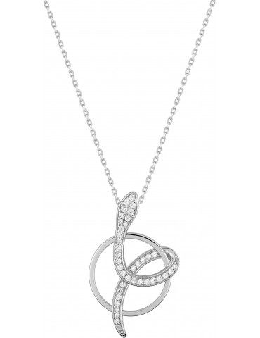 Collier Argent Serpent...