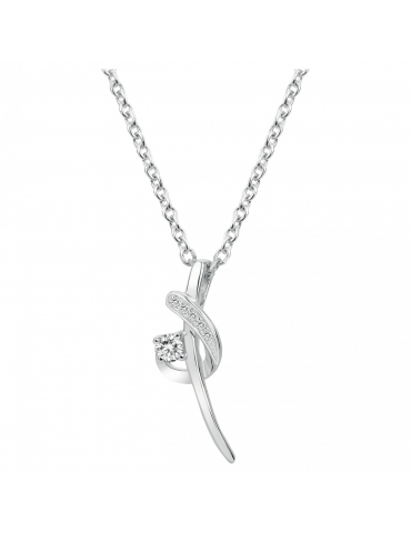 Collier Argent Oxydes