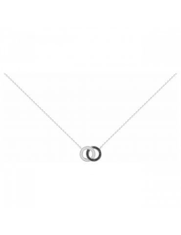 Collier Argent Cercles...