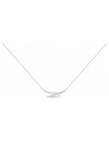 Collier Argent Oxydes