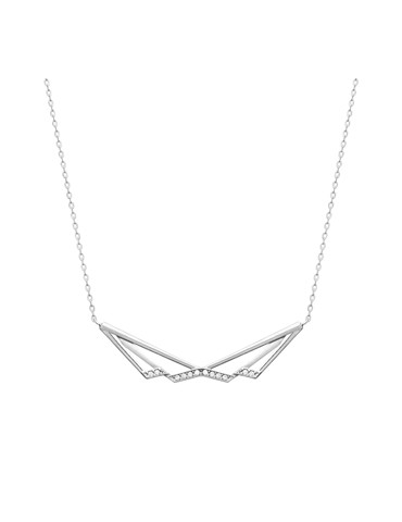 Collier Argent 925 Rhodié...