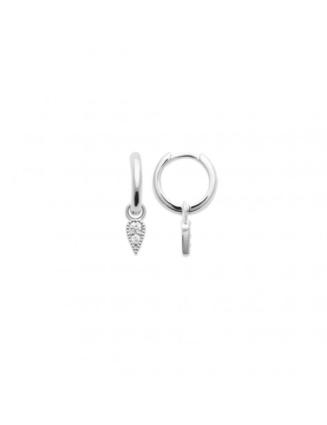 Boucles D'oreilles Clips (lot De 4 Paires) - Or, Motifs Géométriques, Pampilles - Sans Perçage, Pour Femmes