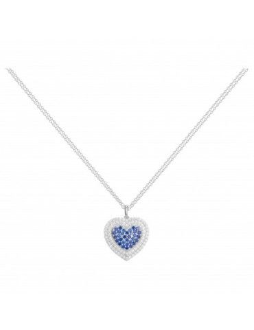 Collier Argent 925 Coeur...