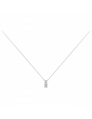 Collier Argent Oxydes