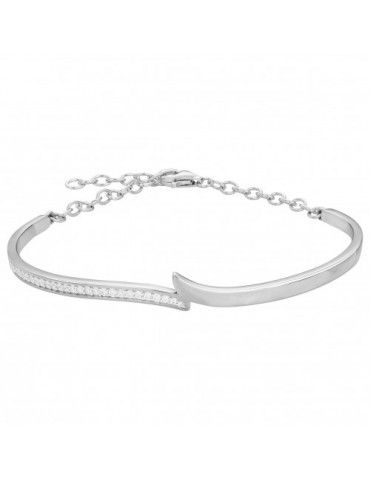 Bracelet Semi Rigide Argent...