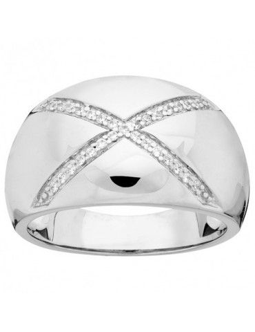 Bague Argent Oxydes