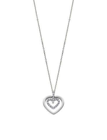 Collier Lotus Femme Cœur...