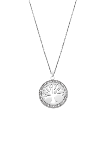 Collier Lotus Femme Arbre...