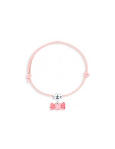 Bracelet Lacet Breloque Bonbon