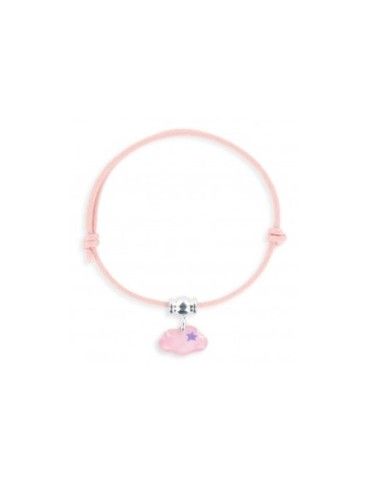 Bracelet Lacet Breloque Nuage