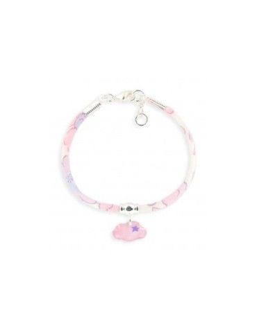 Bracelet Coton Breloque Nuage