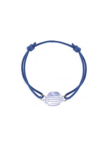 Bracelet Lacet Marinière
