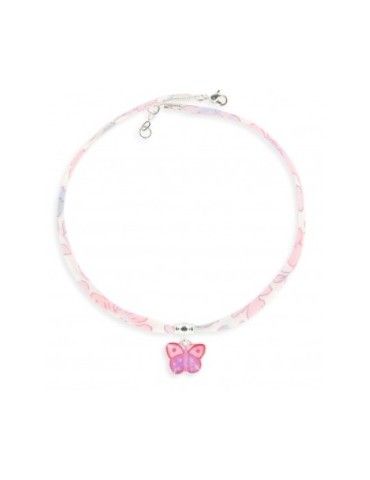 Collier Coton Papillon