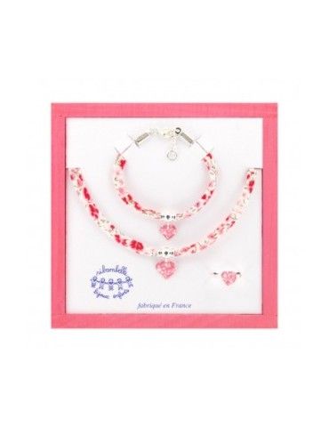 Coffret Bijoux Coton Cœur