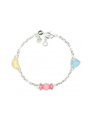 Bracelet Argent Bonbons