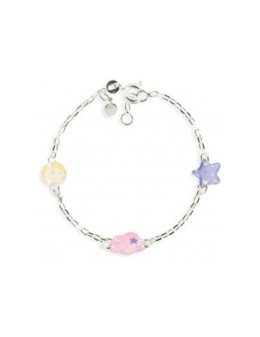 Bracelet Argent Nuage &...