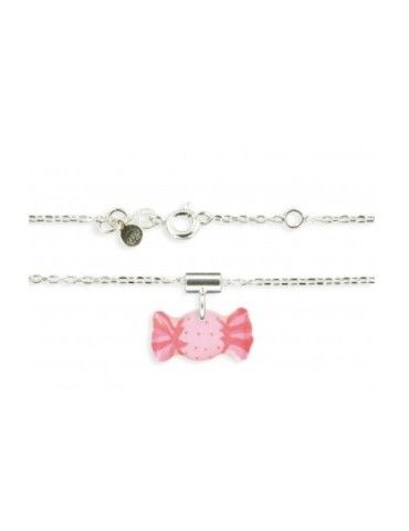 Collier Argent Bonbon