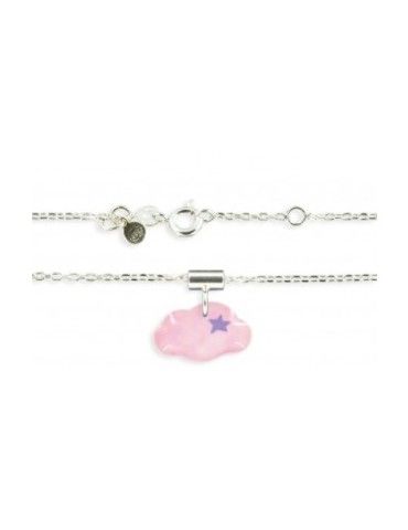 Collier Argent Nuage