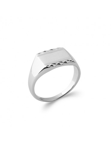 Bague Chevalière Argent 925...