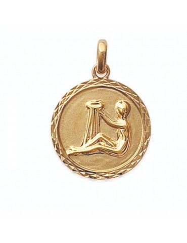 Pendentif Médaille Plaqué...