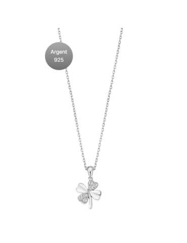 Collier Lotus Argent 925...