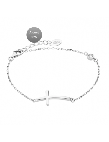 Bracelet Lotus Argent 925...